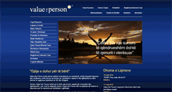 Desktop Screenshot of albania.valuetheperson.com